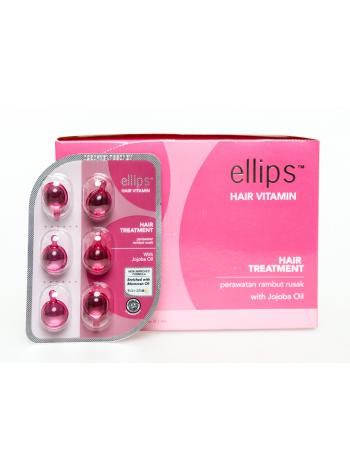 Ellips Hair Vitamin Hair Treatment (Коробка 12 блистеров*6 капс = 72 капс)